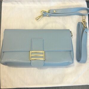 Genuine Leather, Made in Italy Baguette Bag